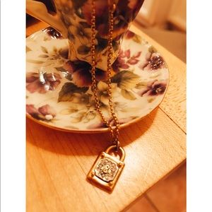 Juicy Couture Lock Necklace